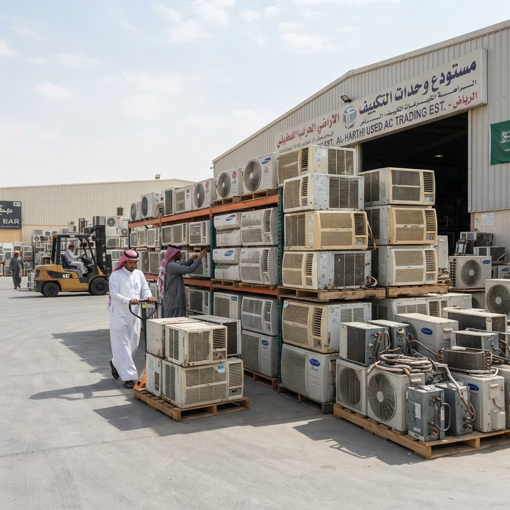 شراء مكيفات مستعملة في الدمام — شباك وسبليت ومركزية